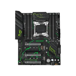 Alternative view of Placa Mae X99 Machinist Atx Mr9s Green Ddr4 Nvme Sata 8 Slot Verde-escuro